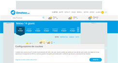 Desktop Screenshot of ilmeteo.net