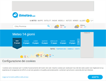 Tablet Screenshot of ilmeteo.net